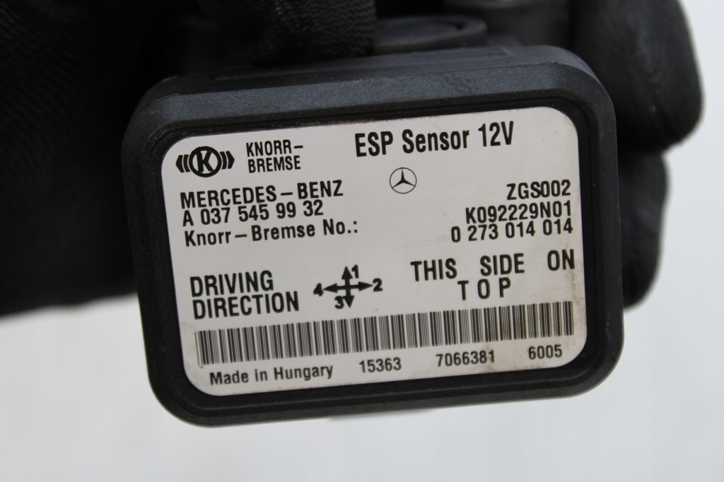 фото №7, Mercedes actros mp4 датчик esp a0375459932