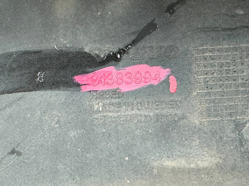 фото №10, Volvo v90 s90 16-20 бампер перед передний решётка левая хром