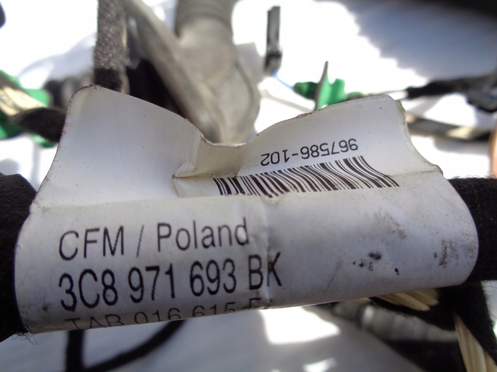 фото №7, Джгут двері перед задня правий лівий vw passat cc 09r