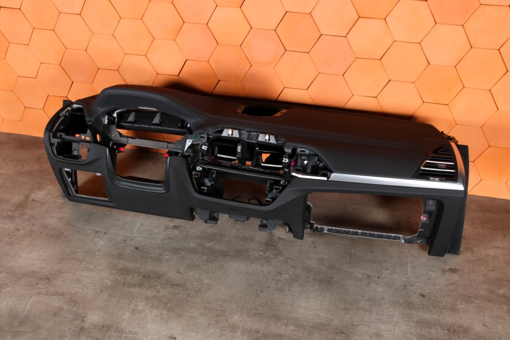 фото №7, Bmw x3 g01 x4 g02 lci оригінальна панель приладів приладова консоль шкіра head up