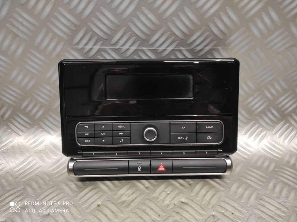 фото №1, Панель дисплей радіо радіо citroen c3 iii