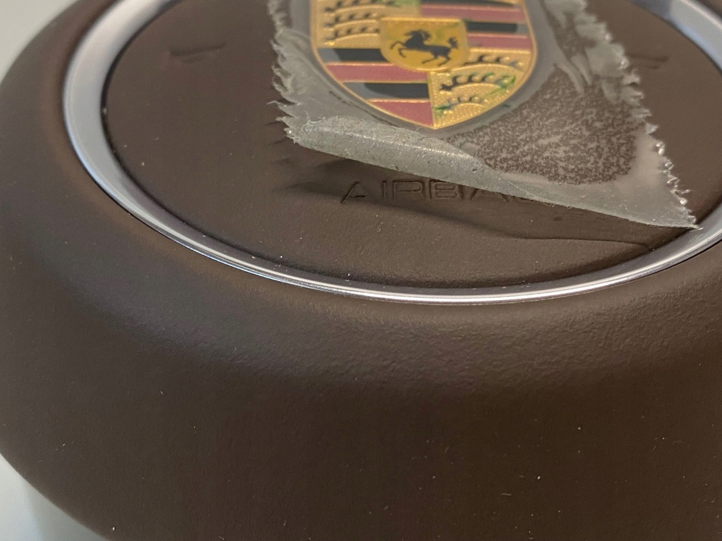 фото №12, Подушка безопасности кожа porsche macan 911 panamera 992 cayenne taycan cayman цвета