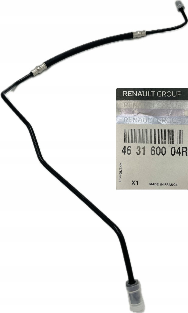 фото №1, Шланг гальмівний лівий задня оригінальний номер 463160004r renault megane iii scenic iii