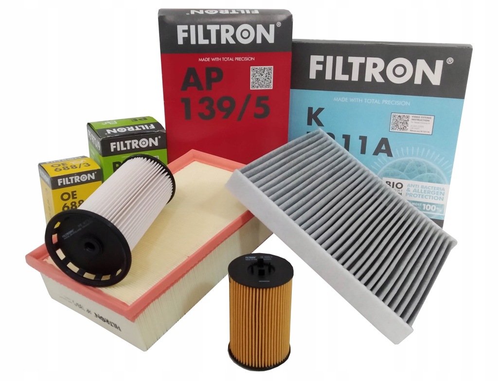 фото №1, Vw tiguan allspace 17- 2.0 tdi фильтры набор