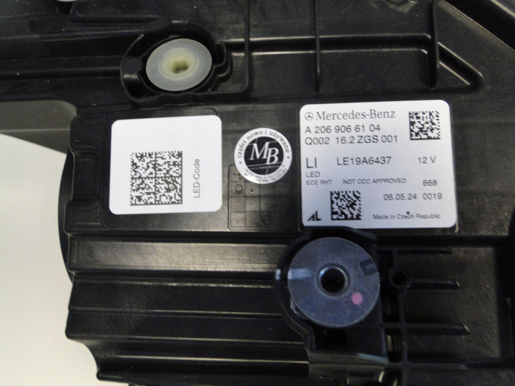 Mercedes c klasa 206 фара передня ліва led high performance a2069066104 Оригінал