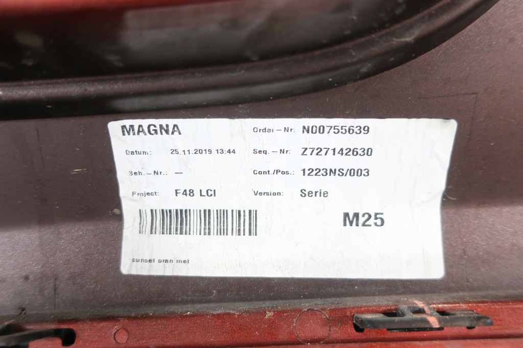 фото №8, Бампер передній перед bmw x1 f48 lci lift