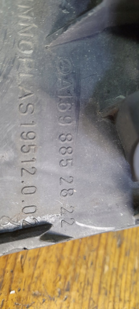 фото №4, Mercedes w169 противотуманная фара рамка решётка