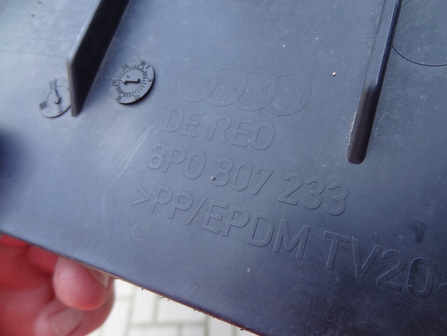 фото №9, Плита защита pod бампер перед 8p0807233 audi a3