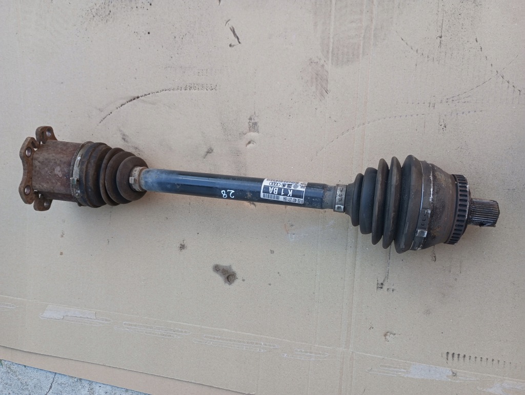 фото №1, Audi a4 b7 приводной вал 3.0 tdi 8e0407271ba