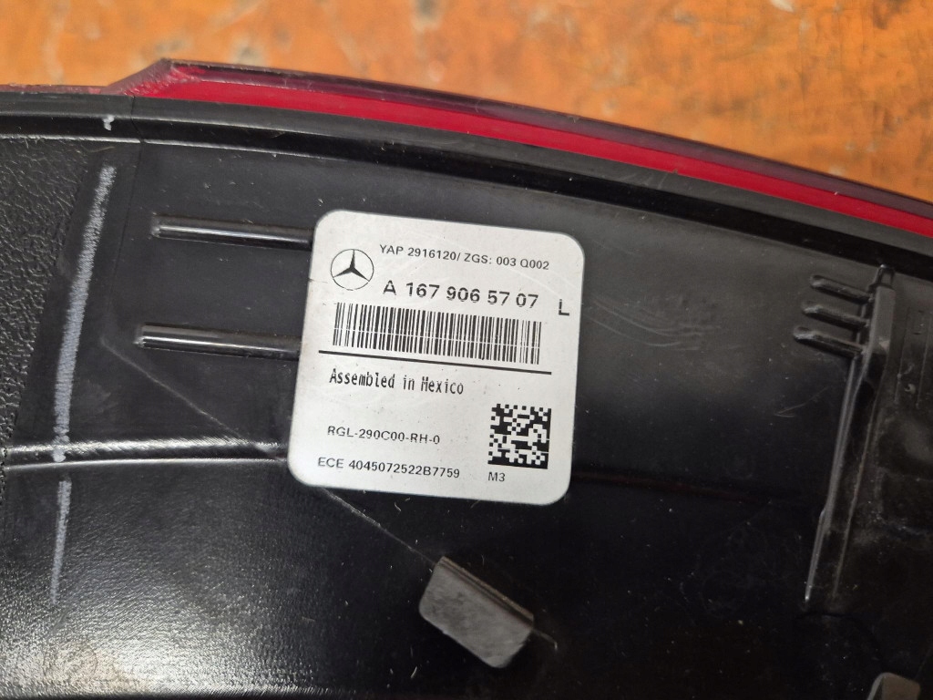 Mercedes gle w167 купе фара ліва задні задня Ціна