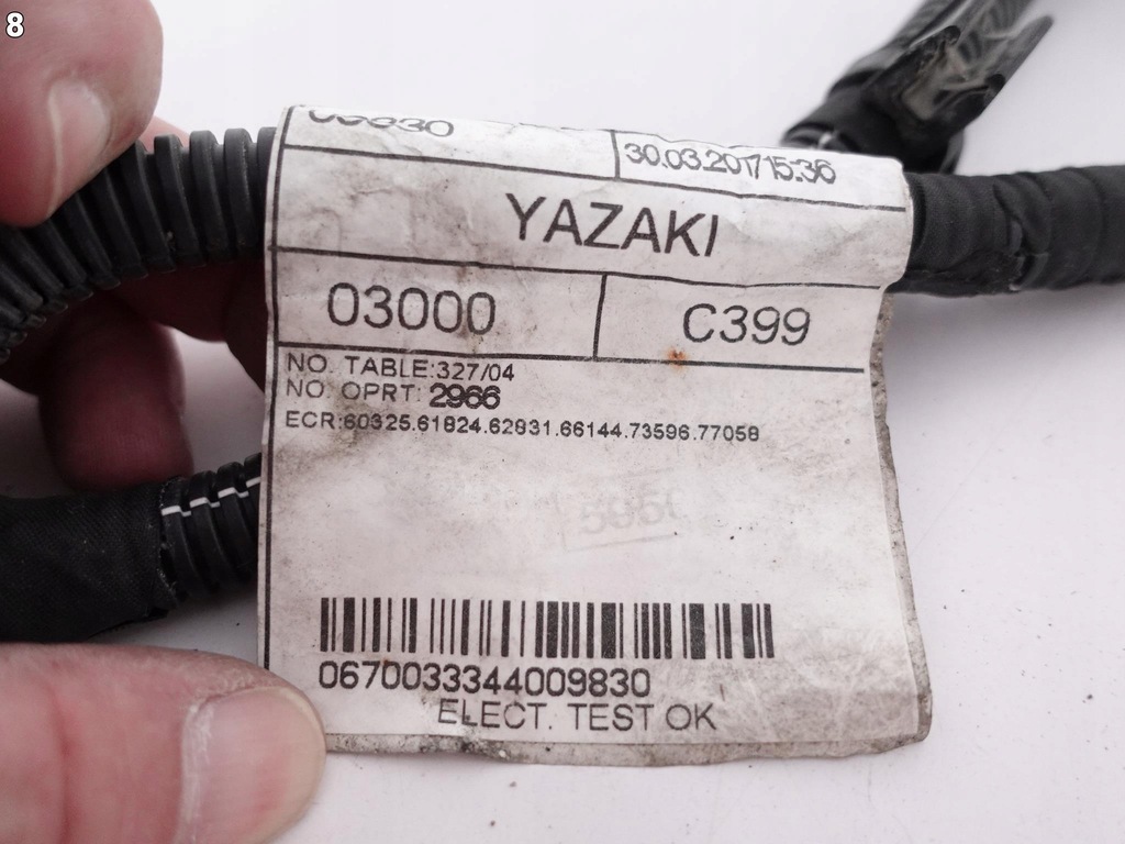 фото №9, Maserati levante 16- жгут электропроводка pdc задняя