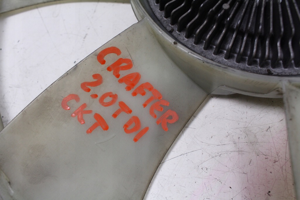 фото №6, Вентилятор радиатора вискомуфта vw crafter 2.0tdi ckt