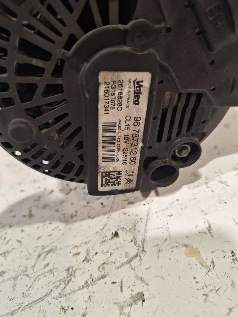 Генератор valeo 9678731280 peugeot 508 1.6 thp 10- в Украине