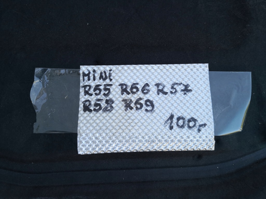 фото №6, Mini r55 r56 r57 r58 шумоізоляція капот підкрилок
