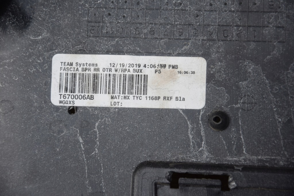 фото №8, Бампер задня задній jeep wrangler iv jl 17- 2019r