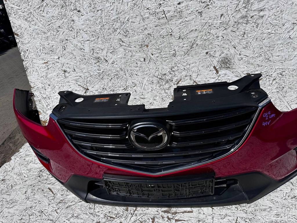 фото №6, Cx-5 i lift бампер перед передний красный pod радар 41v pdc