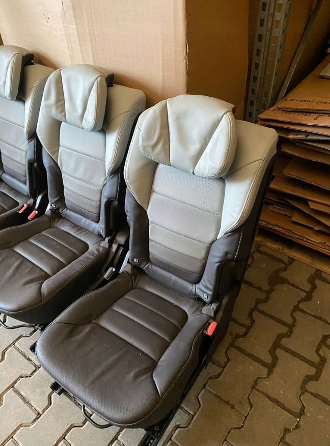 фото №3, Сиденья заднее сиденье задняя кожа 2 ряд подогрев isofix renault espace v initiale