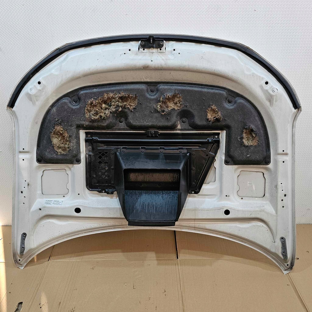 фото №6, Subaru forester iii капот крышка двигателя 37j перламутр