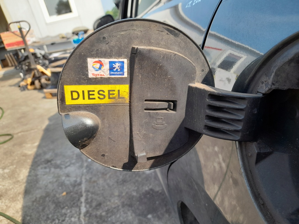 фото №7, Peugeot 207 кришка заливної пального ktp szary shark