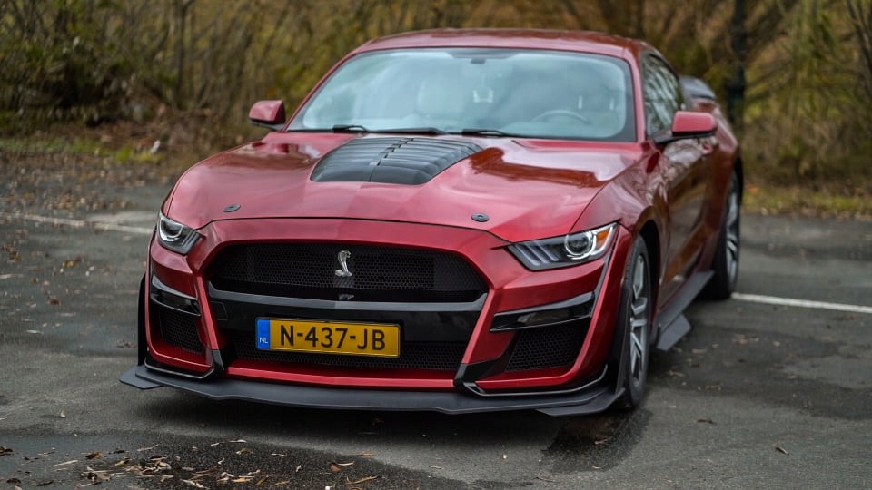 Капот алюминиевая gt500 стиль - niepomalowana mustang 2015-2017 v6, gt, ecob Цена