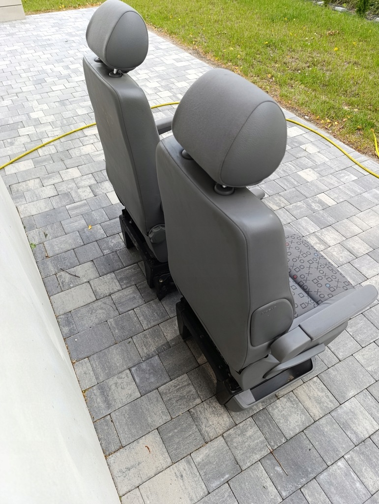 фото №9, Vw t5 t6 комплект сидений передних сиденье пассажир водителя ox сиденья перед