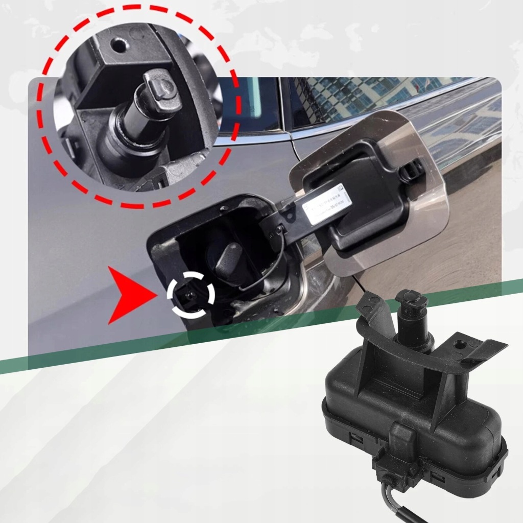 фото №12, Моторчик кришка заливної пального do vw golf 6 tiguan