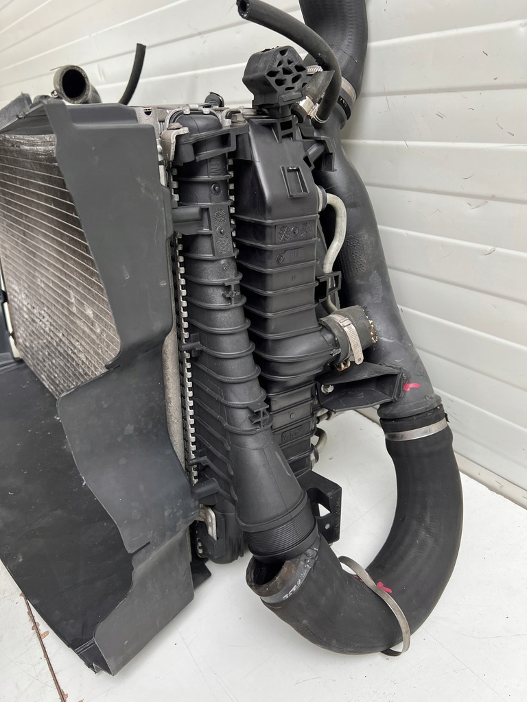 фото №12, Pas передний усилитель радиатор fiat croma ii lift 1.9 дизель механическая коробка передач