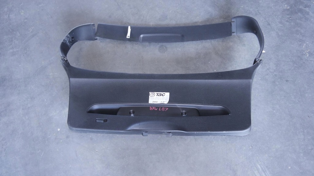 фото №1, Пластик оббивка кришки задня bmw 1 e87