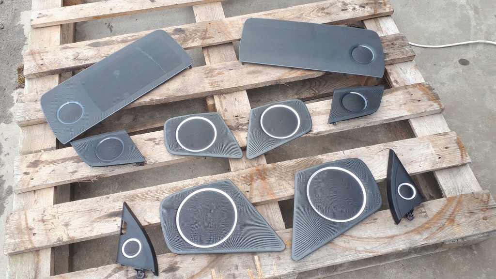 фото №14, S4 b8 lift a4 накладки дверь bang olufsen sedan