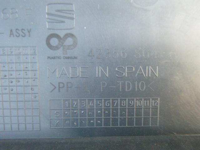 фото №7, Seat ibiza v 5 6f0 fr дифузор спойлер бампер задня