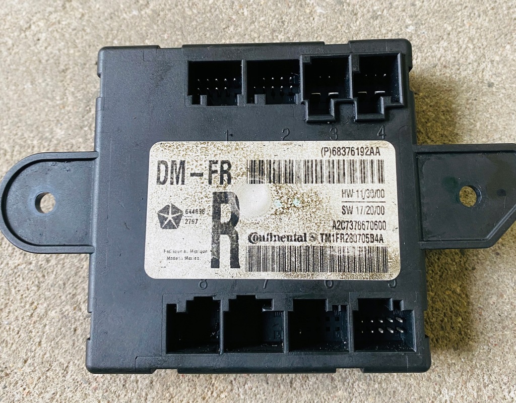 фото №1, Maserati levante модуль дверь правый 68376192aa