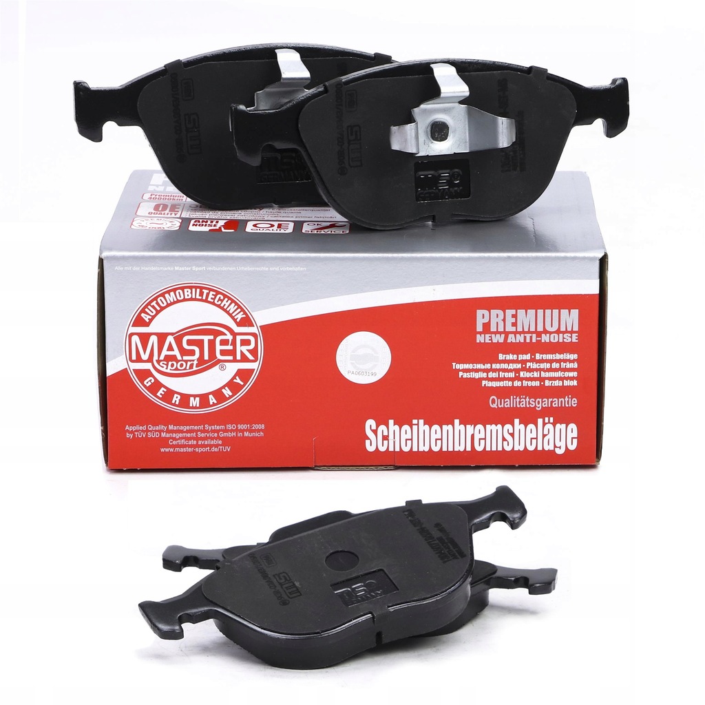 фото №1, Тормозные колодки тормозные перед ford fiesta v, focus i, tourneo, transit