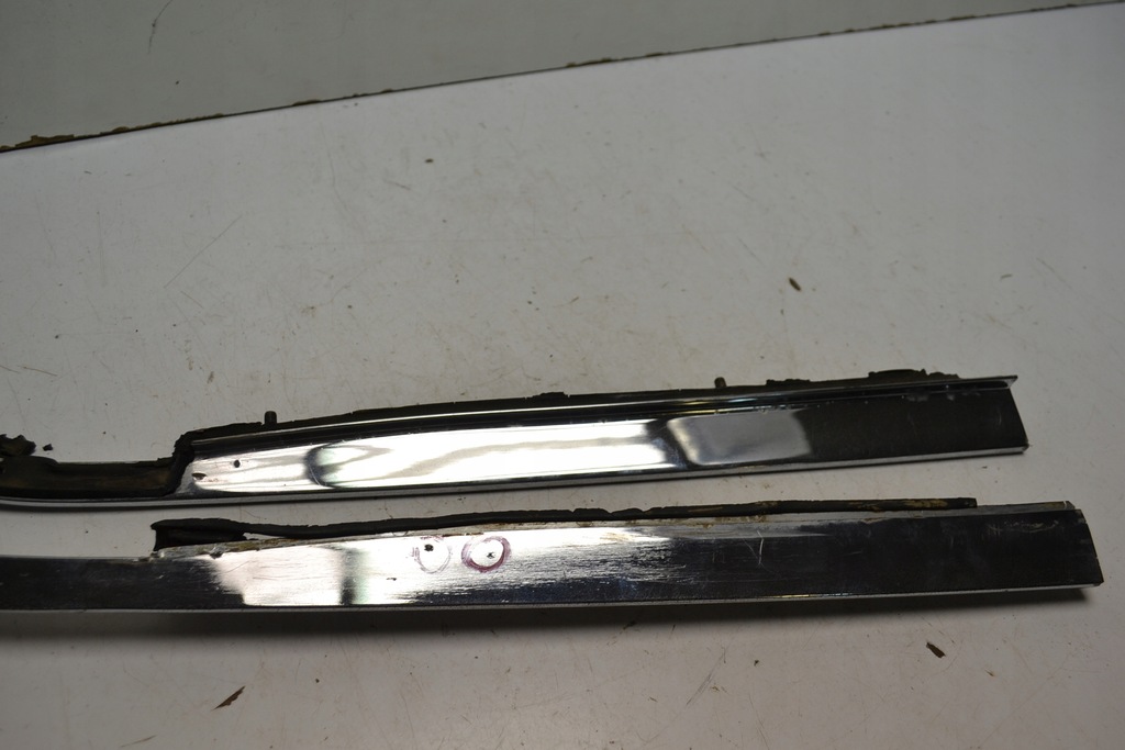 фото №12, Mercedes w116 накладки хром задня лампи права + ліва