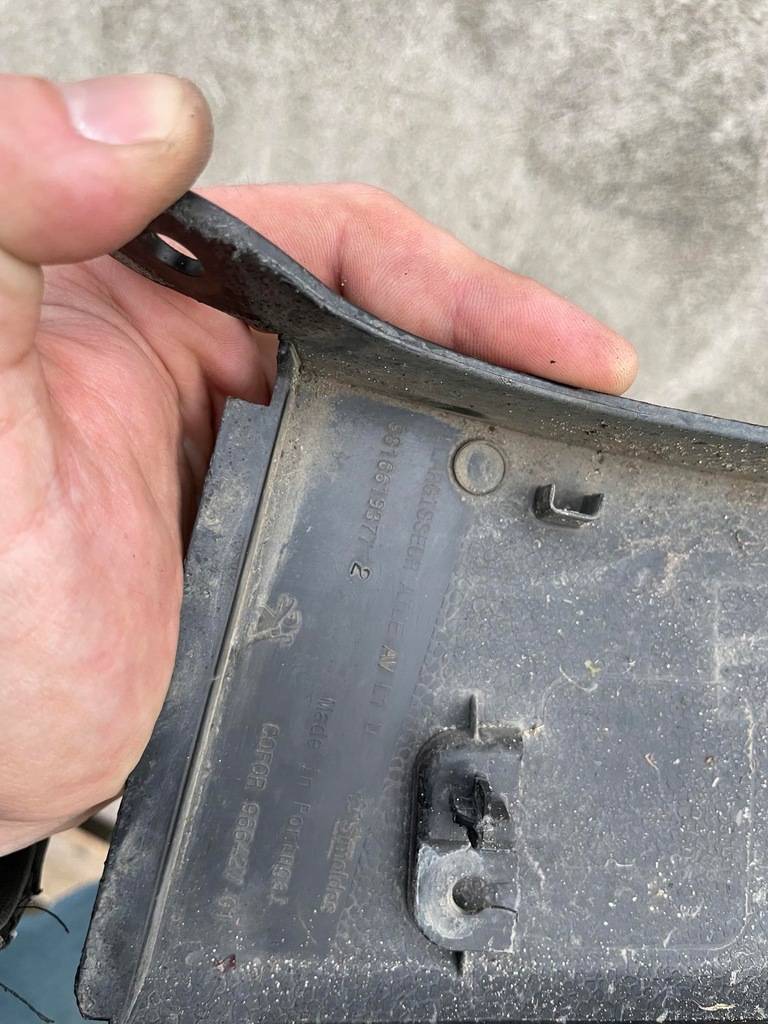 фото №7, Молдинг крыла перед правая peugeot rifter 2018-