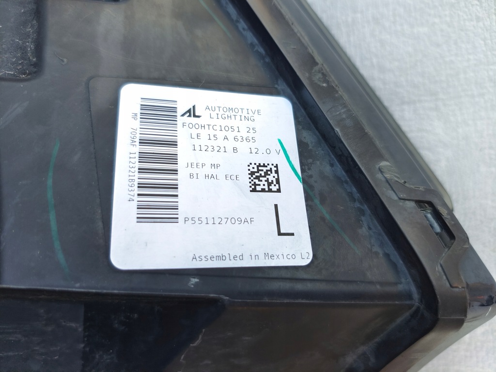 фото №6, Jeep compas ii лампа левая перед 55112709af