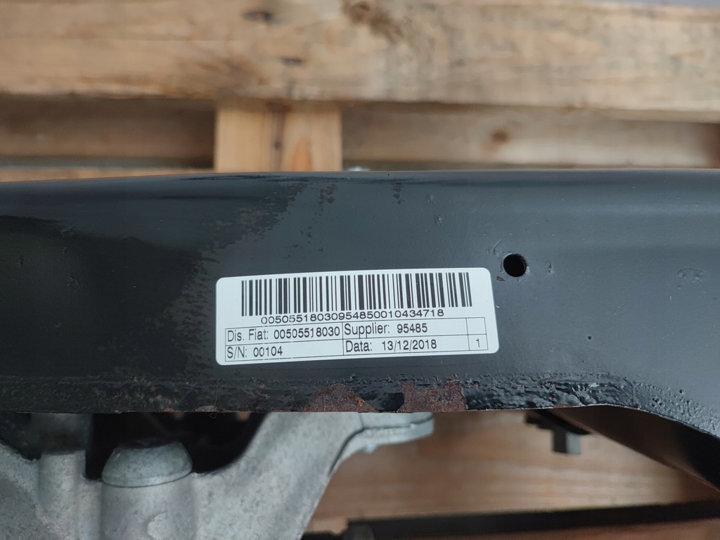 фото №10, Подвеска балка подвеска задняя oś подрамник дифференциал alfa romeo stelvio 2.2d