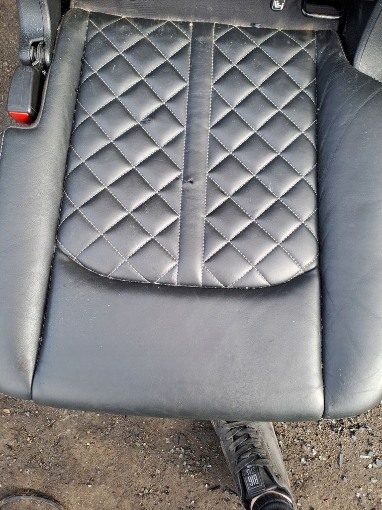 фото №11, Audi q7 4m 16r s-line сиденья заднее сиденье обшивки кожа подогрев 7 легковые