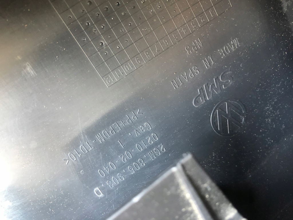 фото №10, Vw t-cross 2gm805903d накладка спойлер бампера перед