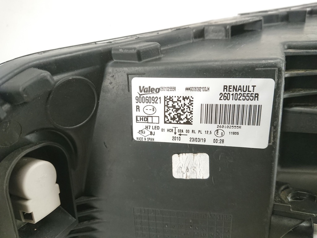 фото №9, Renault megane 4 led лампа права перед передня