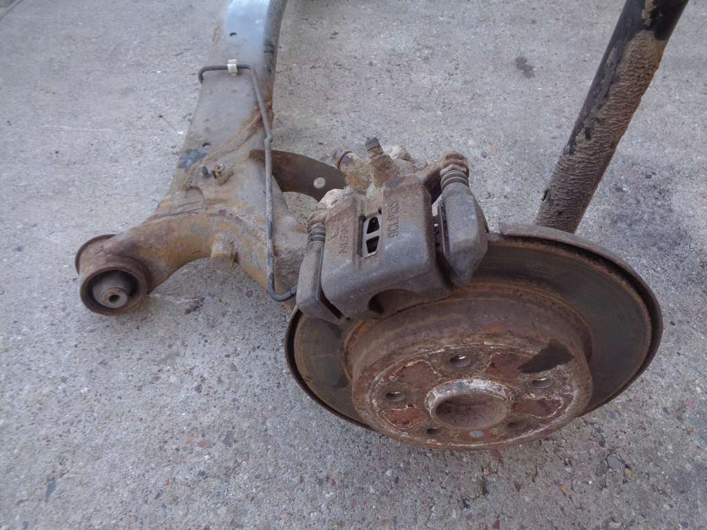 фото №9, Балка задняя oś fiat sedici suzuki sx4 lift fl 4x4 2010-2014r. тормозные диски