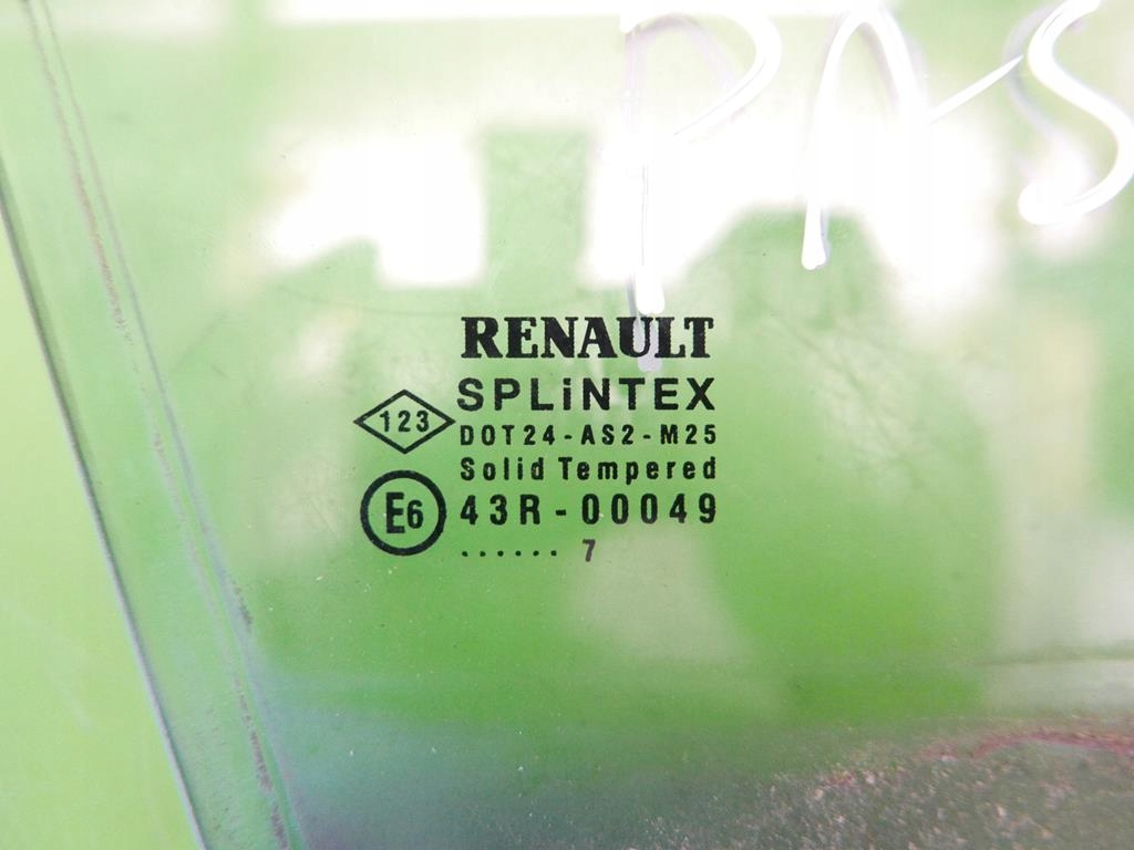 фото №4, Стекло дверная правая перед renault grand scenic ii