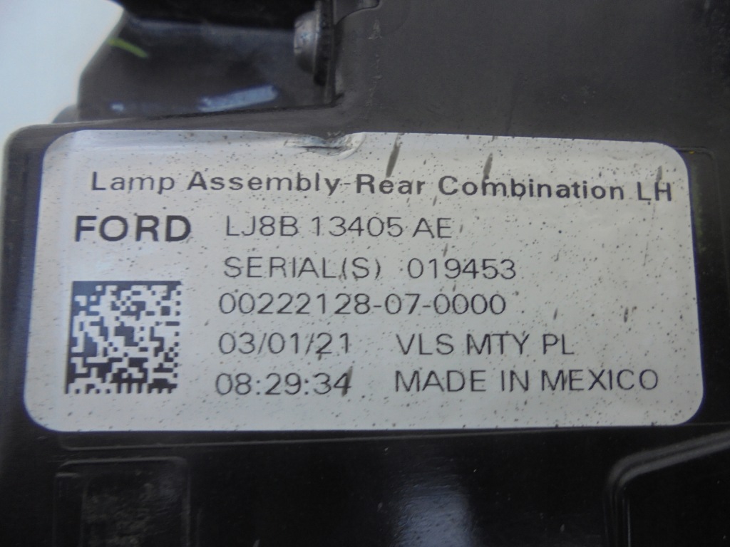 Фара задній задня ліва ford mustang mach-e lj8b-13405-ae 21- європа slask Зі Шроту