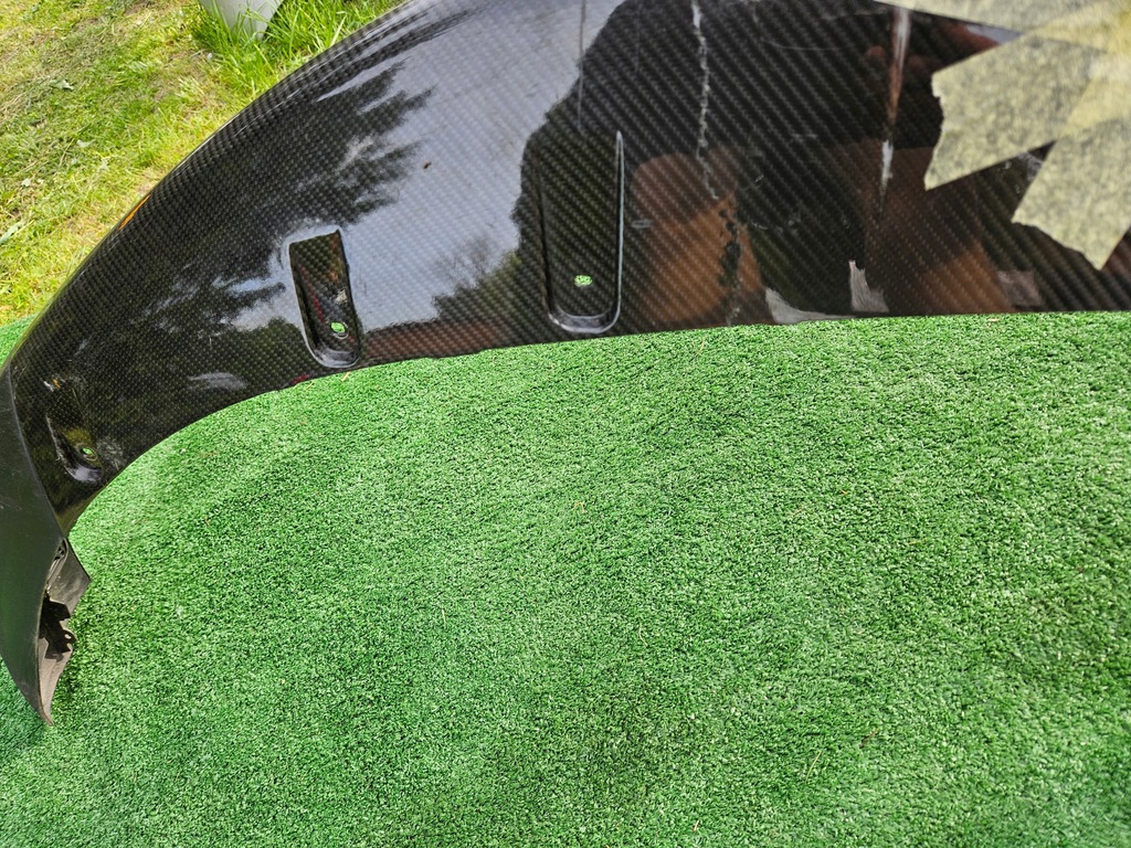 фото №12, Спойлер dół накладка карбон бампера porsche taycan cross turismo 9j0