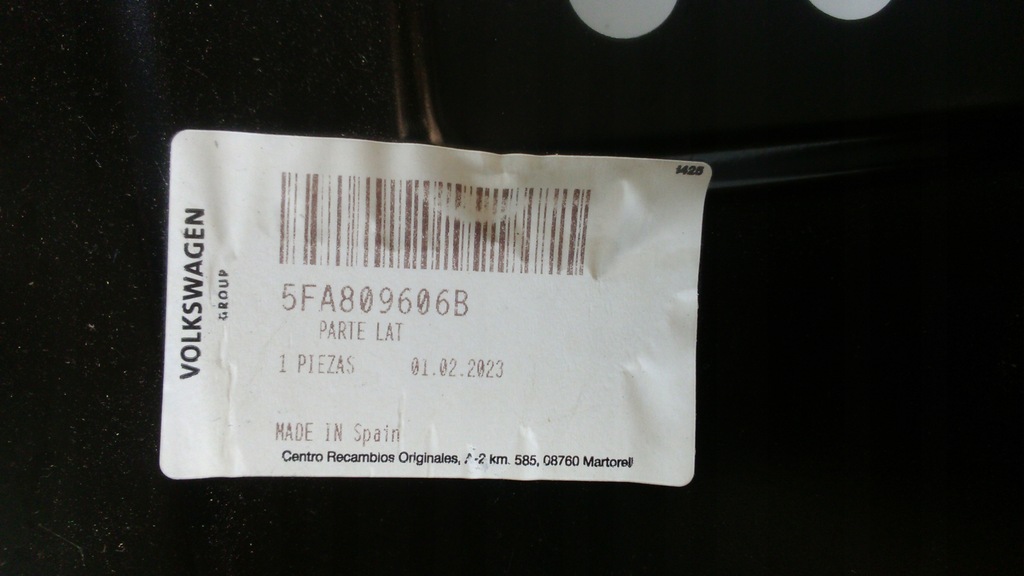 фото №14, Seat leon iv крыло блок двигателя порог обшивка правое