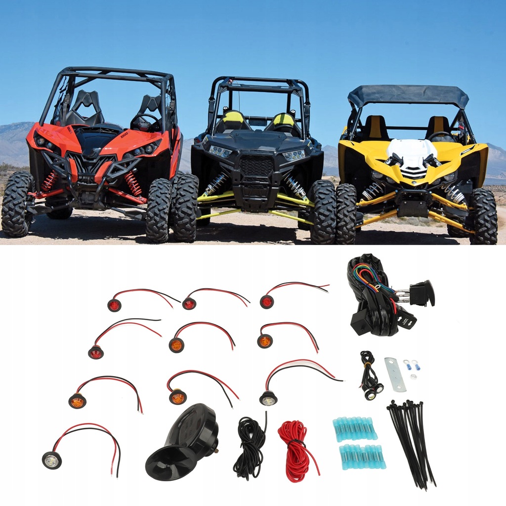 фото №14, Набір сигнал поворотник dc12v універсальний набір перемикачів