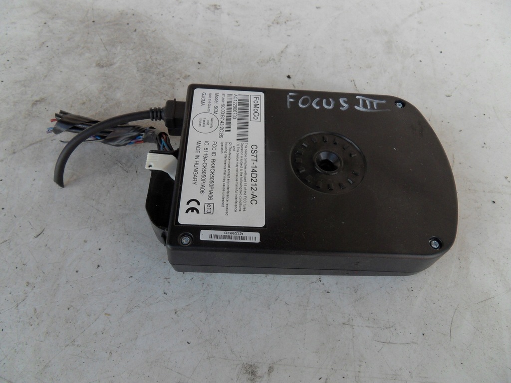 фото №1, Ford focus mk3 iii 10-14 модуль bluetooth