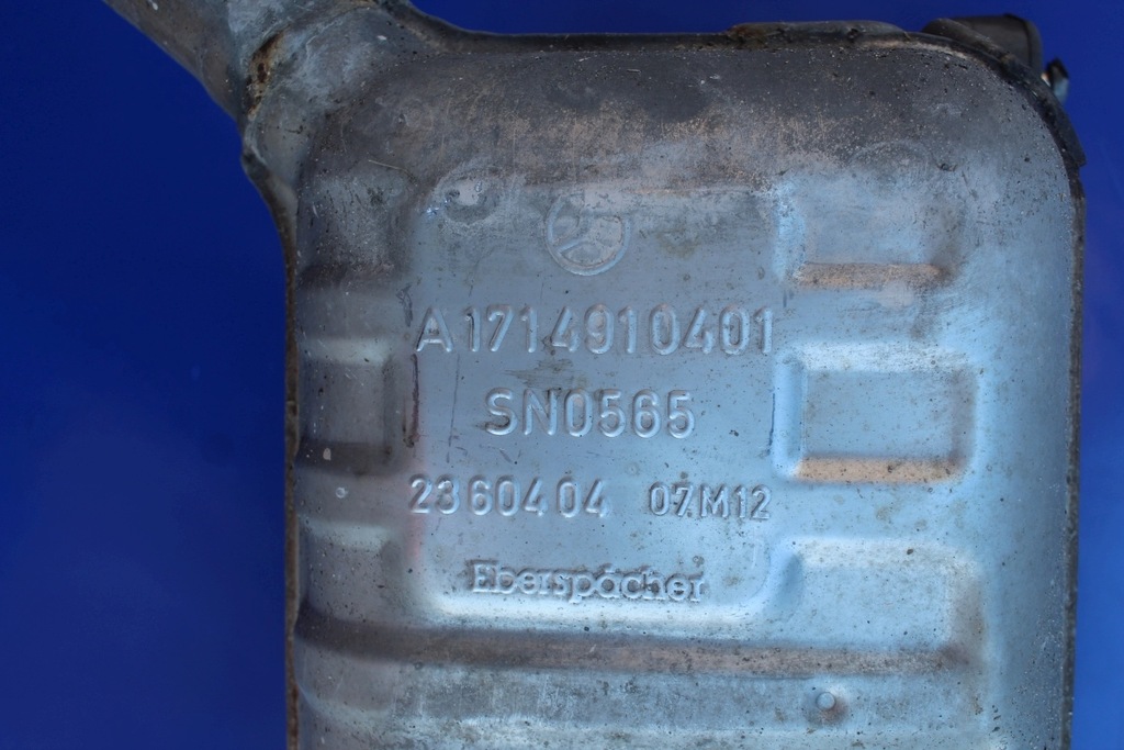 фото №8, Система випускний 2 x гасник глушники кінцевий оригінальний номер mercedes slk r171 w171 lift