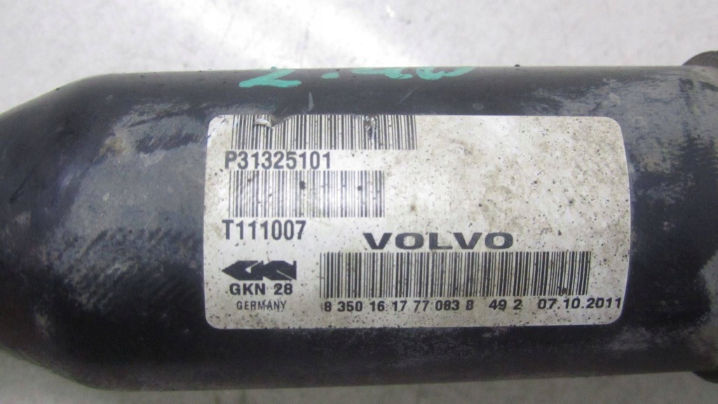 Volvo xc60 2.4 4x4 приводной вал левая перед 31325101 08-13 Оригинал