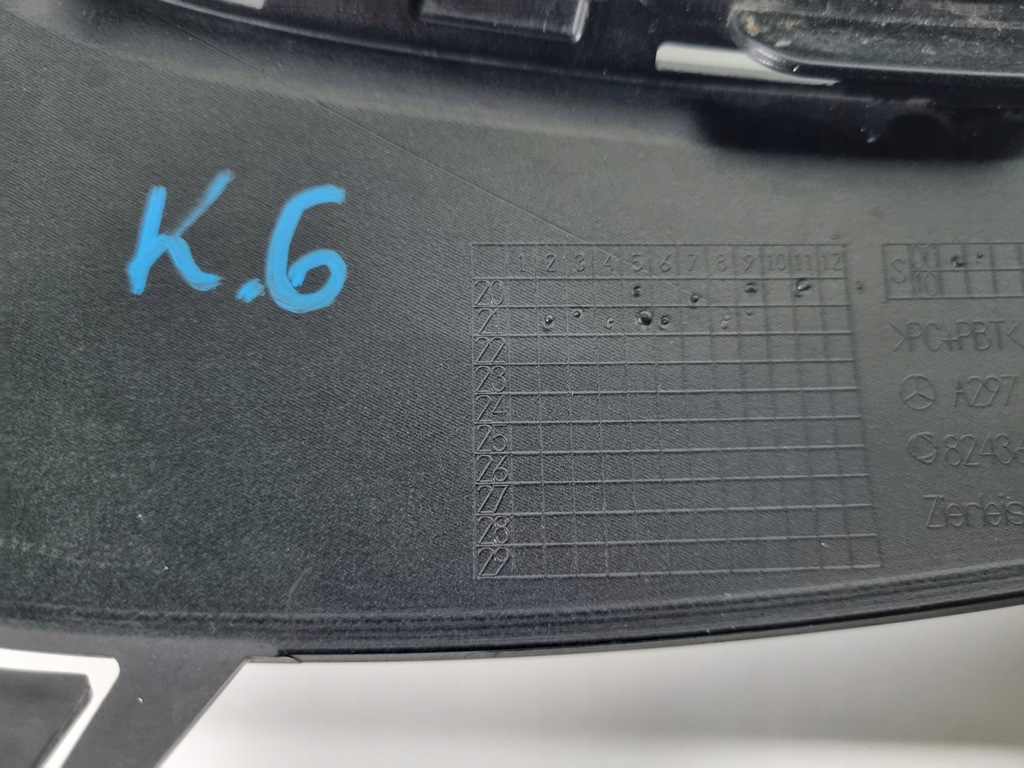 фото №9, Mercedes eqs w297 молдинг бампера декоративная правая a2978853402