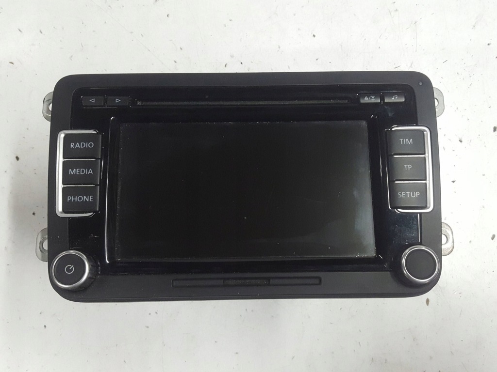 фото №1, Vw tiguan i 5n 06-16r радио cd радиопроигрыватель 1k0035195aa